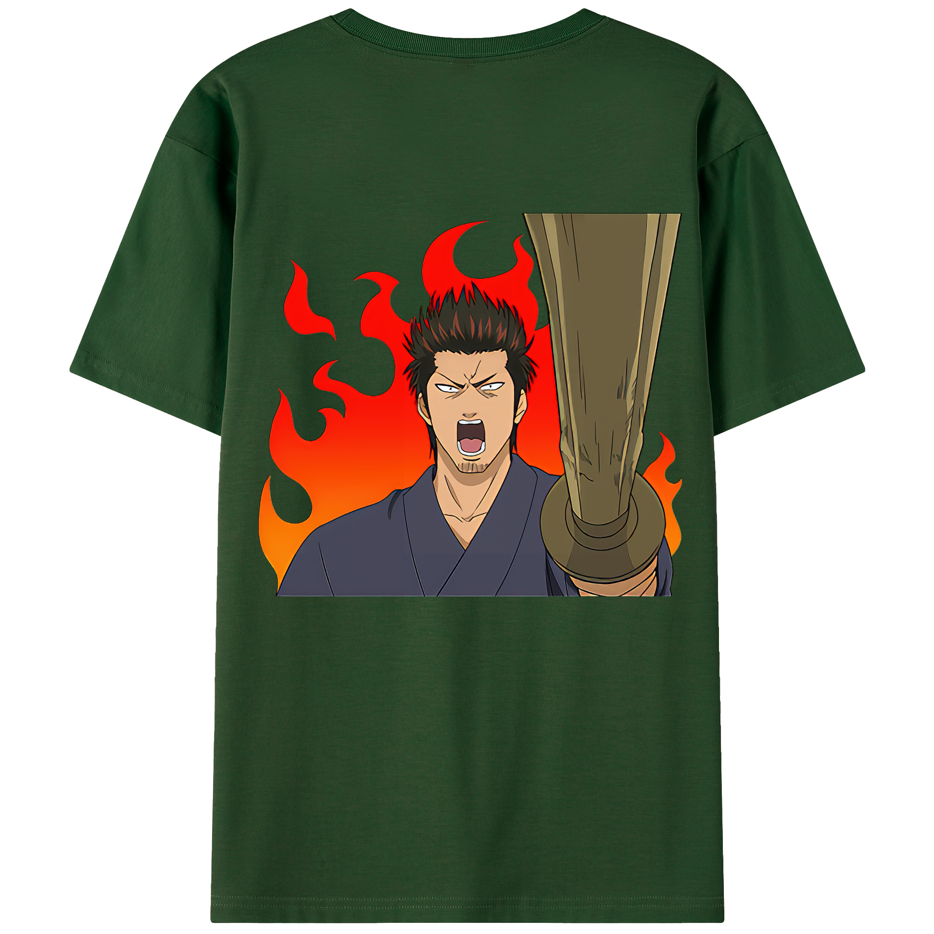 （画像用） ぎんたま 坂田銀時（さかたぎんとき） 神楽 志村新八（しむら しんぱち） GINTAMA Sakata Gintoki Kagura Shimura Shinpachi 綿100％半袖Tシャツ（背面プリント）